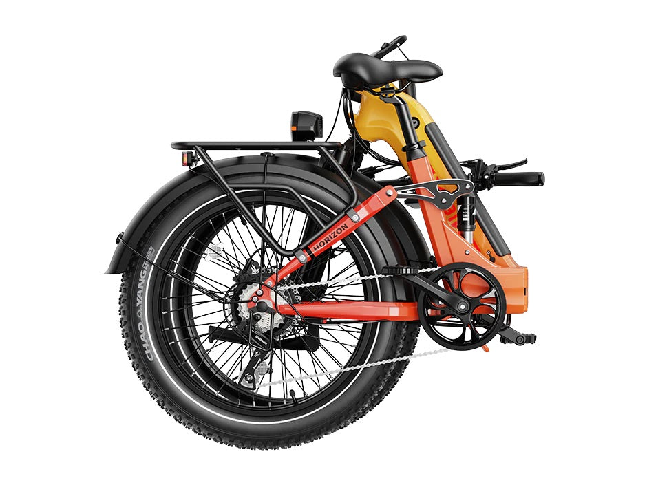 Heybike Horizon 1200W Peak Power, Full Suspension, Hydraulic Brakes, 24x4" Fat Tires