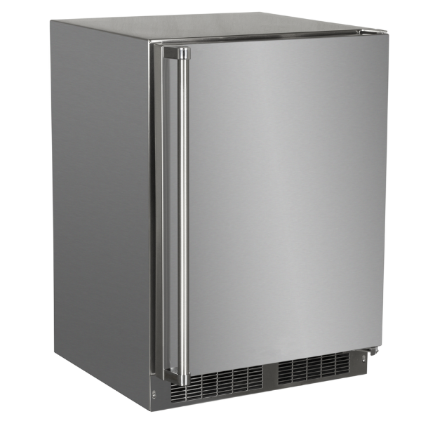 Marvel 24-IN Outdoor Built-In Refrigerator with Door Storage and MaxStore Bin