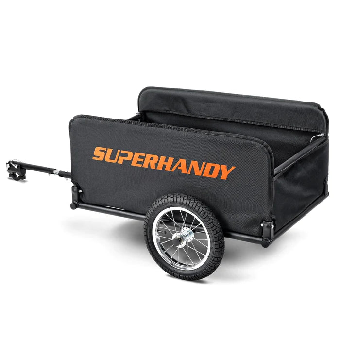 Super Handy Scooter Cargo Trailer - 155 lbs Capacity, Lightweight, Tool Free Assembly
